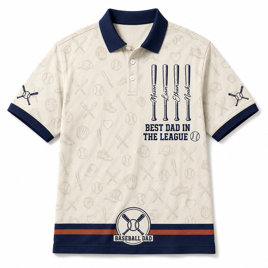 Baseball Dad Polo - Hero