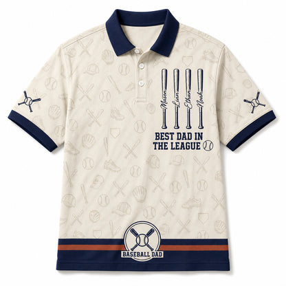 Baseball Dad Polo - Hero