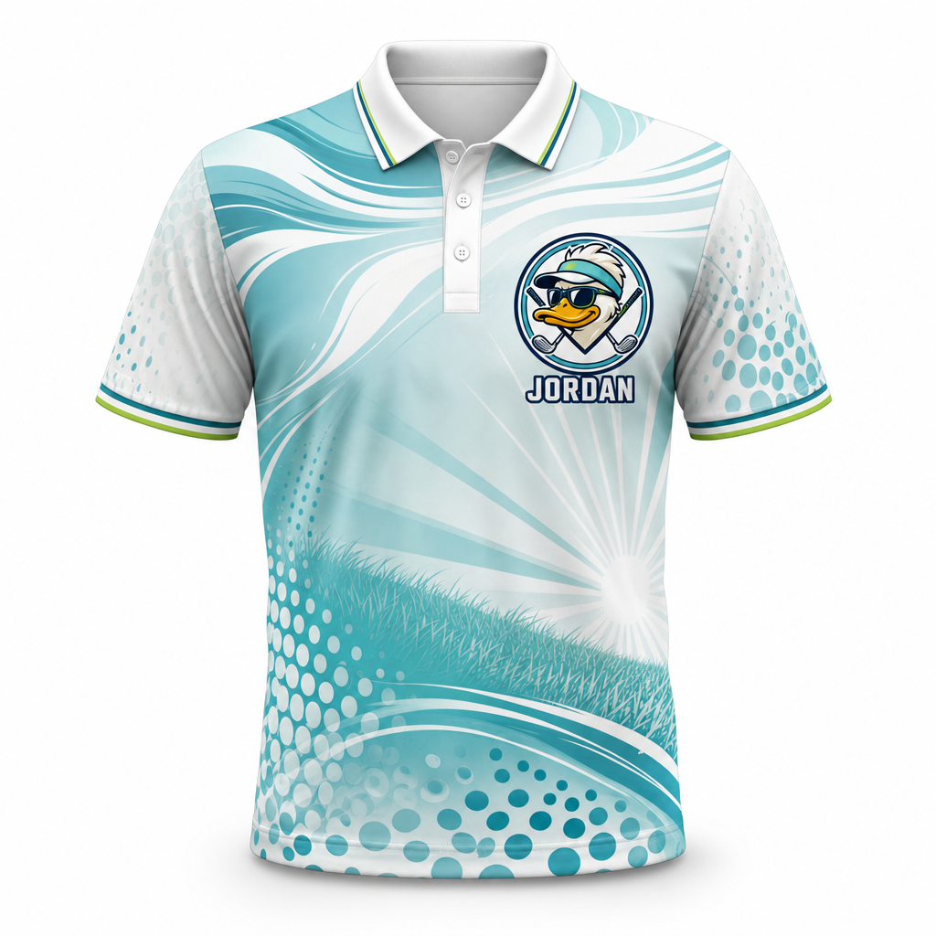 Muscle Duck Golf Team AOP Polo – Custom Team & Name - Personalized Polo shirt - All over printed 22c2f7e0-e560-4a4a-8a00-5580f580d1ae.png