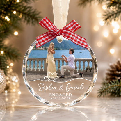 Custom Engagement Photo Ornament, Engagement Ornament, Couple Photo Engaged Ornament, Marriage Proposal Gift,Wedding Newlywed Photo Keepsake 22ee2a6f-1e70-450f-8b26-83c18cd041a9-3.jpg