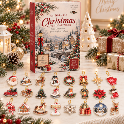 2026 Christmas Advent Calendar with 24 Mini Ornaments, 24 Days of Christmas Countdown Calendar, Festive Holiday Keepsake Decorations, Christmas Gift for Kids, Families & Ornament Lovers 232182f9-c2f6-494d-bb84-e571abbea6ad-5.png