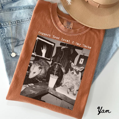 Comfort Colors Xray Technologist Shirt, Raccoon Radiology T-shirt, Possum Rad Grad Shirt, Radiologic Tech Tee, Cute Department, Gift For Friends 24141f0c-38ea-46be-b90f-e94b401b9d87-fg7.jpg