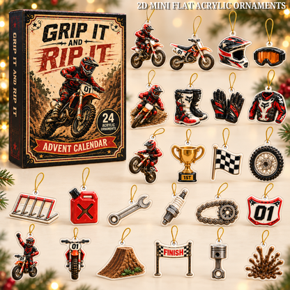 Motocross Action Advent Calendar 2026 - 24-Day Festive Countdown, Acrylic Charms Blind Box - Gift For Motor Lovers 247c97ad-39be-4082-81ff-aaf187b7348d-race-text.png