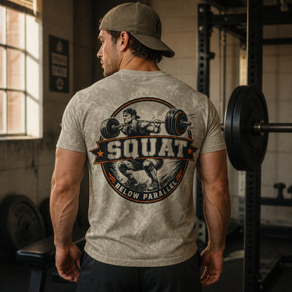 Below Parallel Squat Emblem Tee - T-Shirt - All over printed 2546be5a-69fa-4f69-88e5-d6bfe85d8649.jpg