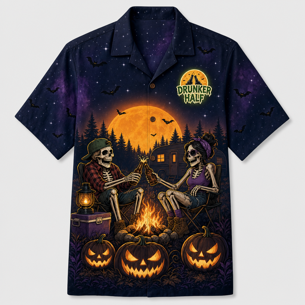 Halloween Camping Drunker Half Hawaiian Shirt - Hawaiian Shirt - AOP 25b567de-89e5-4023-ae93-bd0a23d0e5f2.png