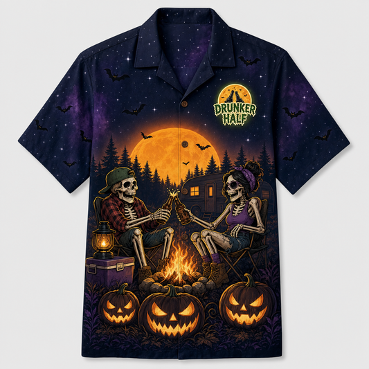 Halloween Camping Drunker Half Hawaiian Shirt - Hawaiian Shirt - AOP 25b567de-89e5-4023-ae93-bd0a23d0e5f2.png