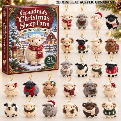 Grandmas Christmas Sheep Farm Advent Calendar 2026 - 24-Day Festive Countdown, Acrylic Charms Blind Box - Gift For Grandchildren, Kid 25dded11-78f8-436a-8e6d-1488ddfaadcb-sheep-1.png