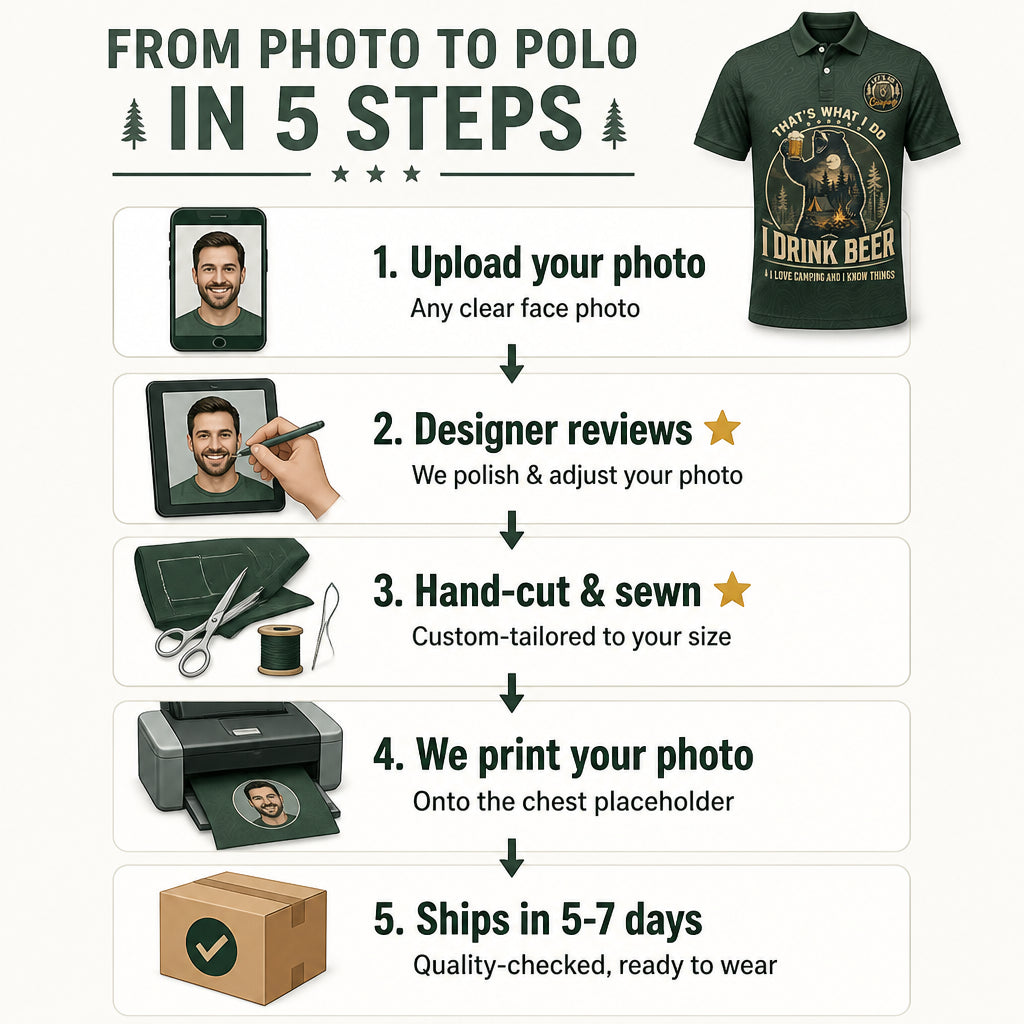 Camping Beer Bear AOP Polo - Polo shirt - All over printed 264c0f39-4b80-442d-890e-a0eca6e582db.jpg