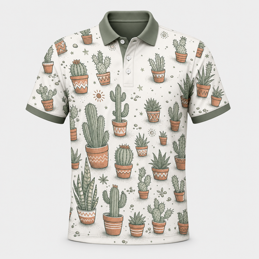 Cactus Garden Scatter AOP Polo - Polo shirt - All over printed 26e50f61-fd12-4a09-848d-e4ca157b311c.png