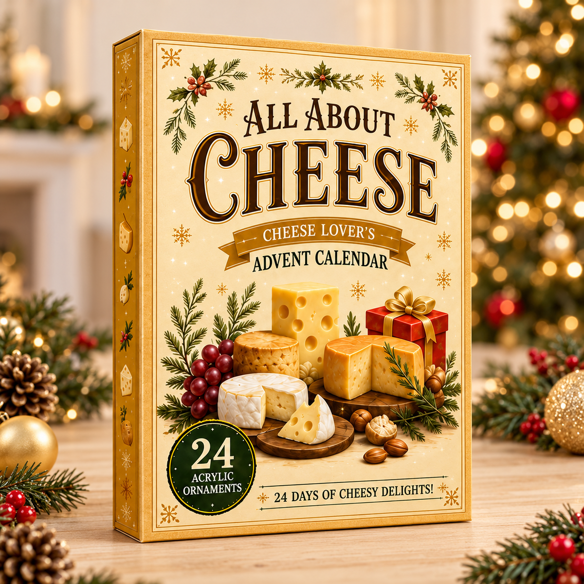 All About Cheese Advent Calendar 2026 - 24-Day Festive Countdown, Acrylic Charms Blind Box - Gift For Cheese Lovers 270e0c8a-a401-4018-b165-c41a4a5ea066-cheese-box.png
