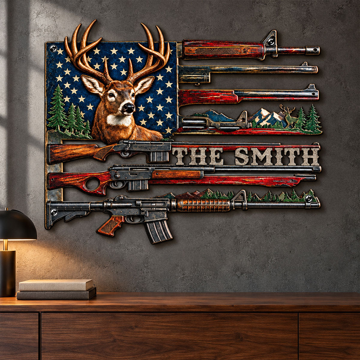 Deer Hunting Metal Wall Art - Custom Gifts for Him 271b157e-cf93-4308-9c3d-ad64b259ae13-4-1-.jpg
