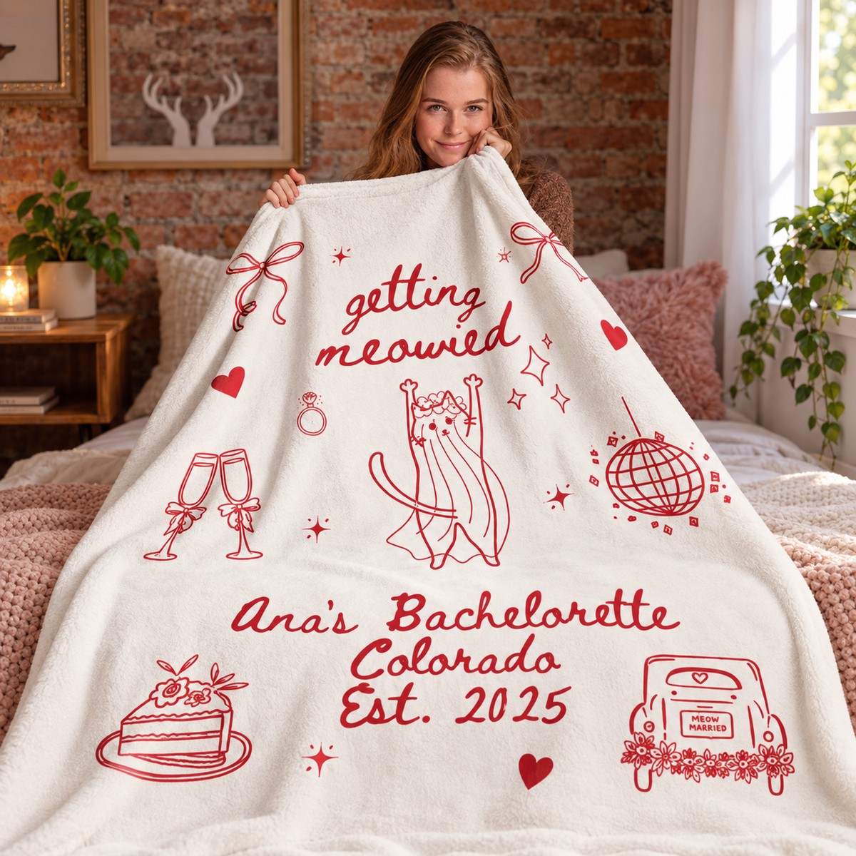 Personalized Cat Bachelorette Blanket, Getting Meowied Bridal Party Gift, Custom Bridesmaid Throw, Cat Lover Bach Party Keepsake 276aaf65-a0cc-400f-9410-a8906d67a1d7-ch-n-2.png