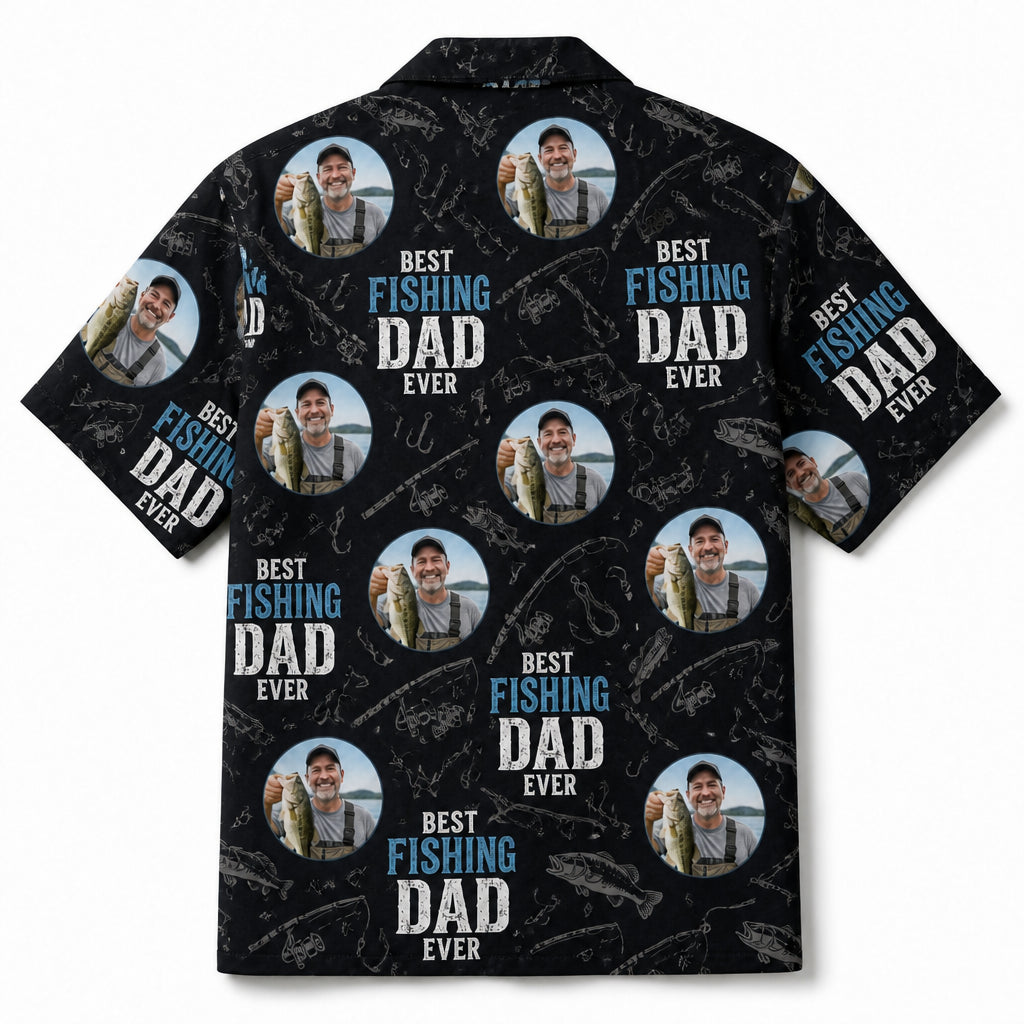 Fishing Dad - Back view