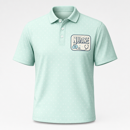 Nurse School Crest Polo - Polo shirt - All over printed 286eb40f-7d2e-44db-a087-63427a5322fa.png