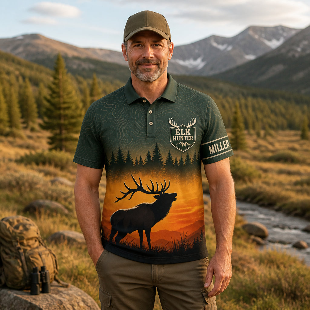 Elk Hunter Personalized AOP Polo - Personalized Polo shirt - All over printed 2876abc4-8a24-4800-8519-665f05dc97ad.jpg