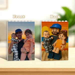 Personalised Brick Photo - Personalized Shaped Building Brick Blocks