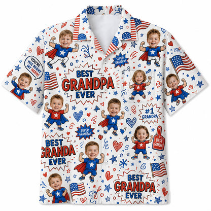Best Grandpa Ever Superhero AOP - Hero