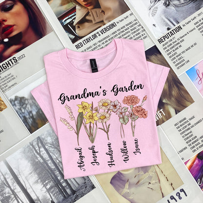 Grandma With Grandkids Birth Flowers and Names - Personalized Shirt - Gift For Grandma 2_00c83e2f-27dd-4d95-b7ea-41684eb65da4.jpg