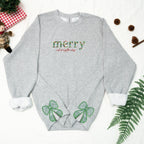 Side Bow Applique Embroidered Sweatshirt, Christmas Bow Embellished Sweatshirt, Side Bow Cut-Out Sweatshirt, Holiday Crewneck Xmas 2_0154e6f2-0c1a-470a-a14c-842c4321317a.jpg