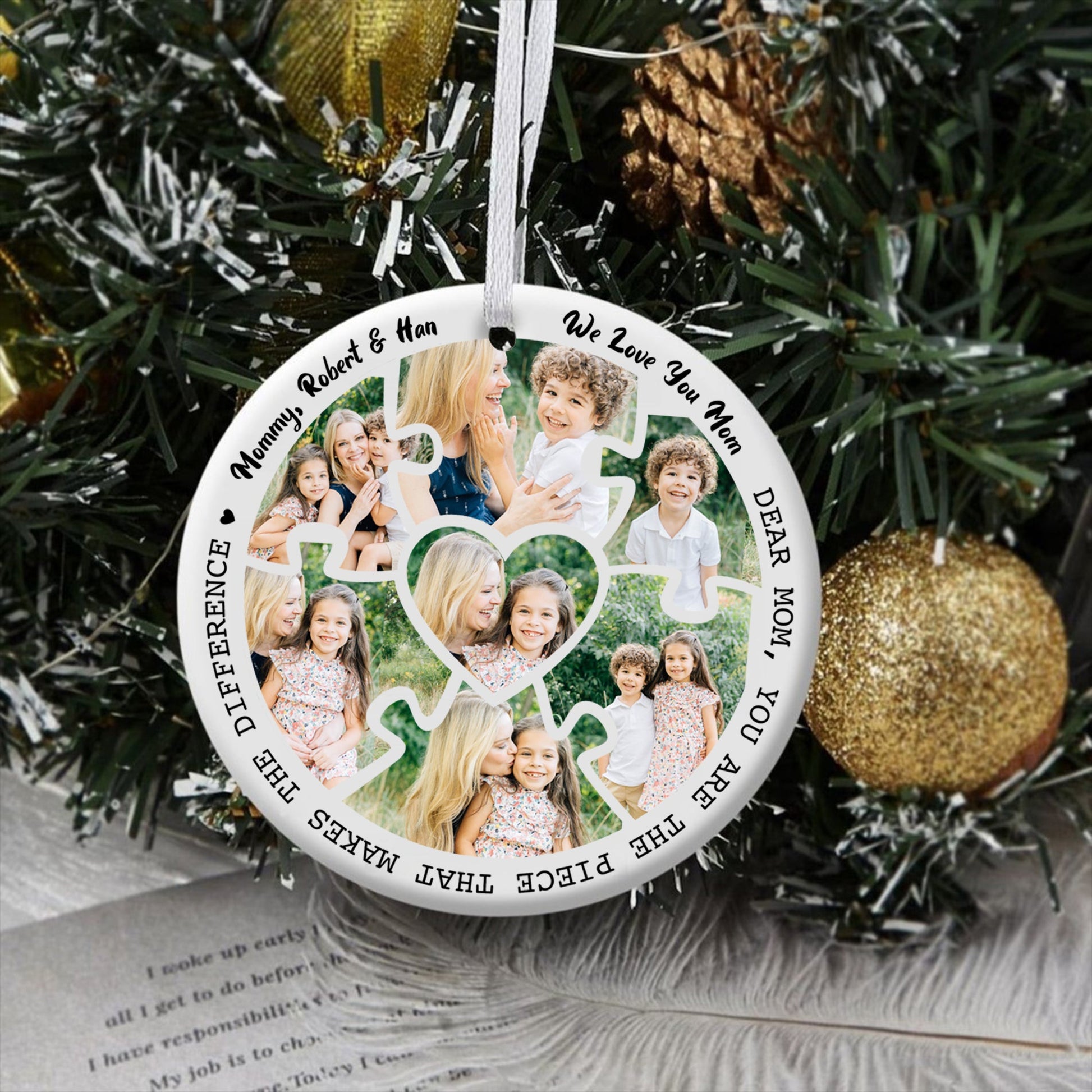 Mom, You Are The Piece That Makes Difference - Personalized Ornament - Gift For Mother 2_0aea07dd-388c-4bad-9ee0-01ca5f47029f.jpg