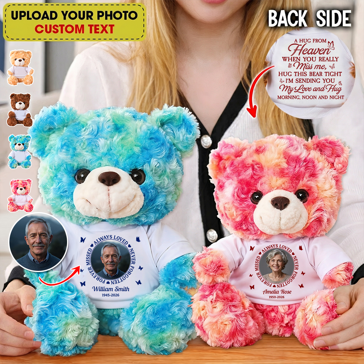 Never Forgotten Memorial Teddy Bear