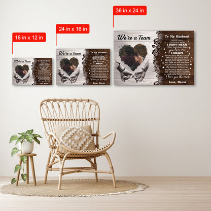 We're A Team Custom Photo Canvas Gift For Couple 2_12.jpg