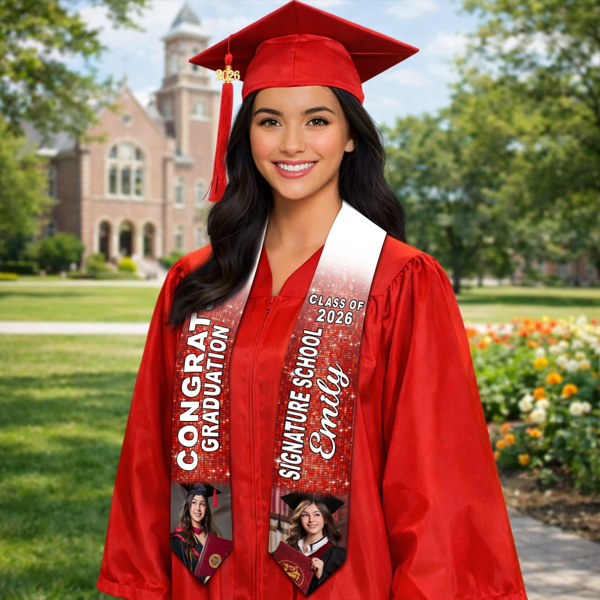 Custom Name Graduation Gift Stoles - Personalized Stoles