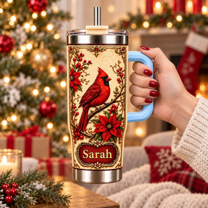 Personalized Cardinal Memorial Gift Tumbler