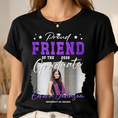 Congrats Graduation 2026 Personalized Graduation T-shirt