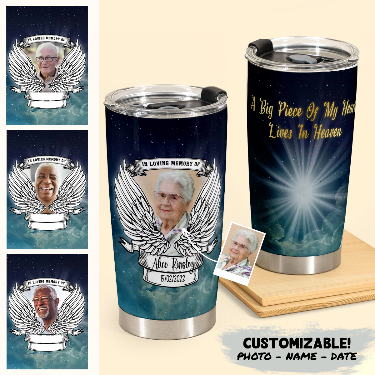 Memory Gifts - A Big Piece Of My Heart - Personalized Stainless Steel Tumbler 2_362d3917-227d-44ee-acff-0e9442692d9d.png