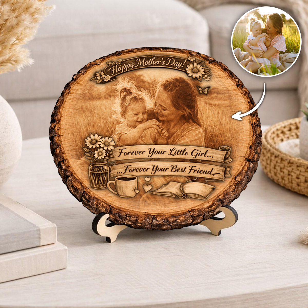 Forever Your Little Girl - Personalized Picture Frame
