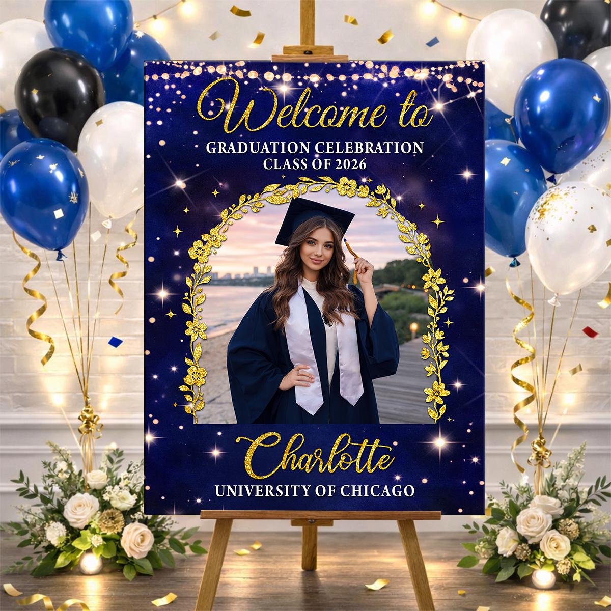Special Personalized Graduation Welcome Sign Party
