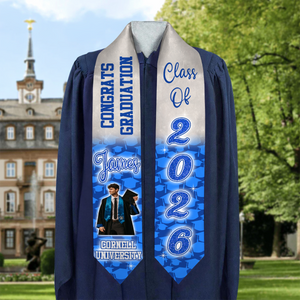 Congrats Graduation - Special Graduation Gift - Graduation Sash Class of 2026