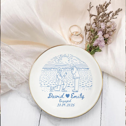 Personalized Couple Portrait Ring Dish, Engagement Gift, Wedding Gift For Bride, Handmade Custom Photo Ring Dish, Custom Photo Jewelry Tray 2_44b180f3-e8a0-4db1-8ace-c3f6000094ad.jpg