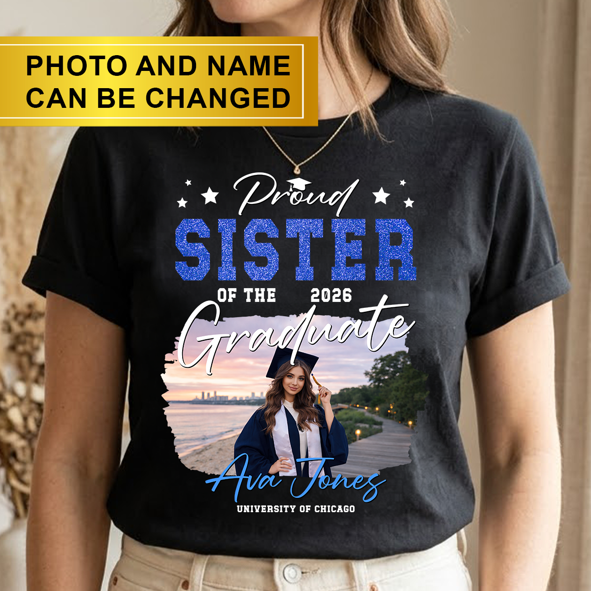 Congrats Graduation 2026 Personalized Graduation T-shirt