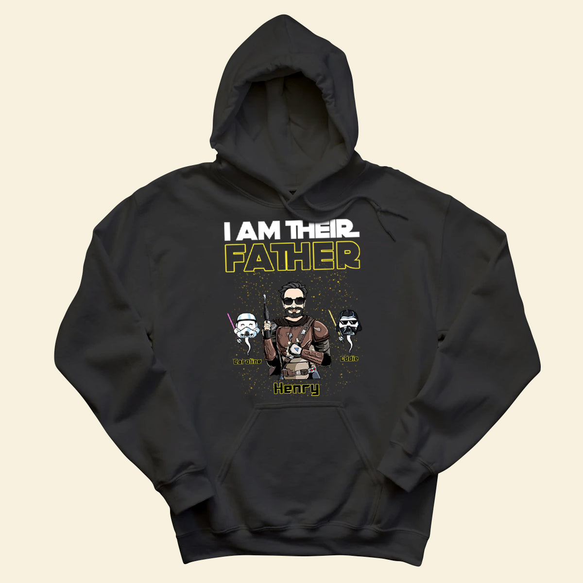 I Am Their Father The Force - Personalized Apparel - Gift For Father, Daddy, Father's Day, Birthday Gift 2_63889f5a-e7ef-4472-a524-00b043026f35.jpg