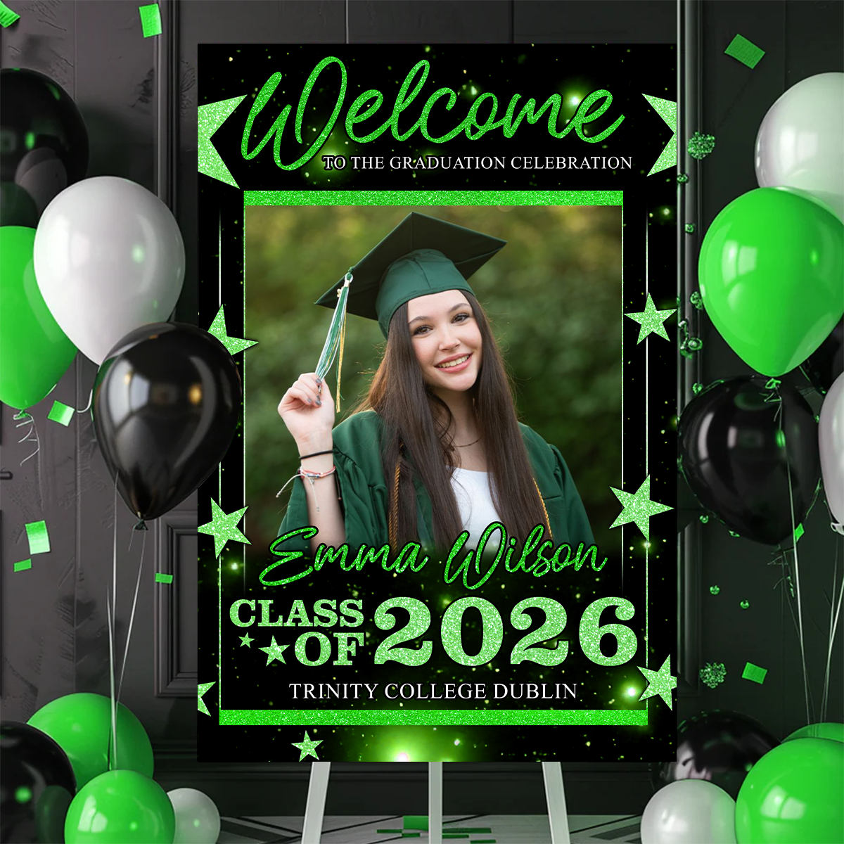 Class Of 2026 - Graduation Welcome Sign Party