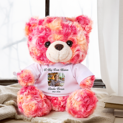 Cardinal A Hug From Heaven - Personalized Teddy Bear