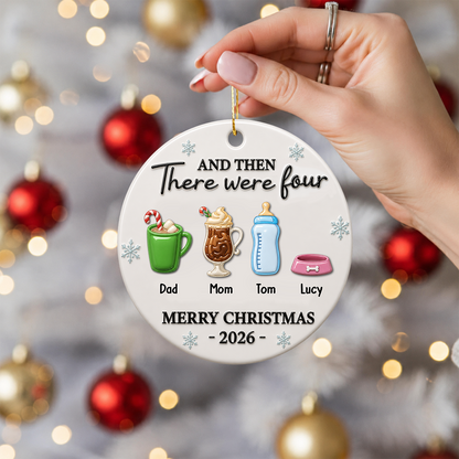 There Were Four - Real 3D Raised Ornament