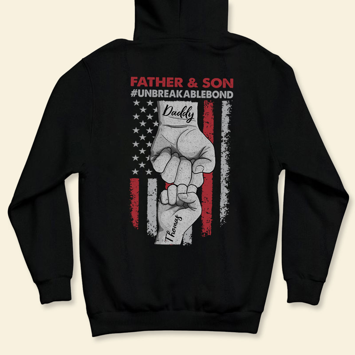 Father Daughter Father Son Unbreakable Bond - Personalized Shirt - Birthday Father's Day Gift For Dad, Husband 2_7ac71aff-ec6a-4017-89e9-44cf37af3f9d.jpg