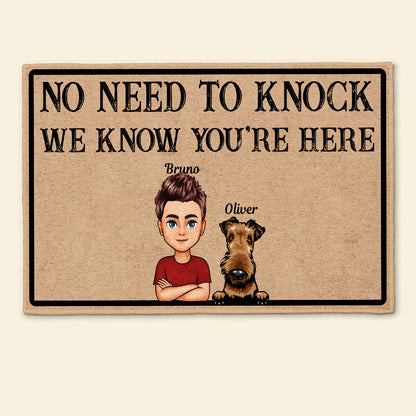 No Need To Knock We Know You Are Here - Personalized Doormat - Gift For Dog Mom, Dog Lovers 2_7e36d8ae-ce5e-4b05-a6bc-58a9386d6b81.jpg