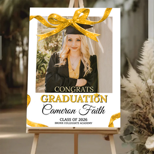 Class Of 2026 Graduation - Personalized Welcome Sign