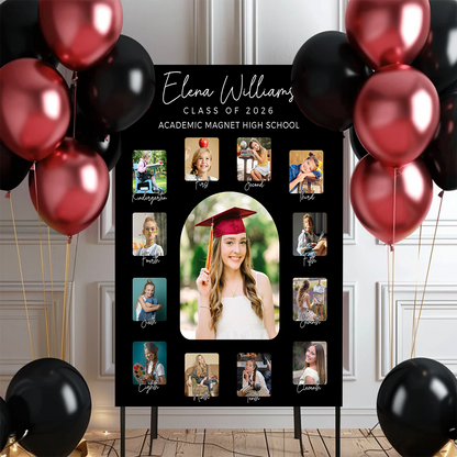 Graduation K-12 Graduation - Personalized Welcome Sign