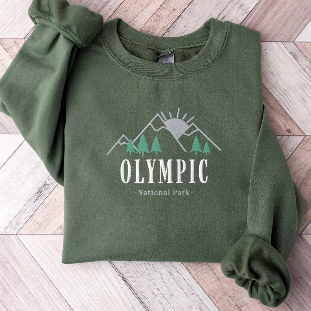 Olympic Sweatshirt, Olympic National Park, Embroidered Sweatshirt, National Park Sweater, Embroidered Sweater, Mountain Shirt 2_8fa0a921-b28b-409d-b413-cd0dd6f6e4c6.jpg