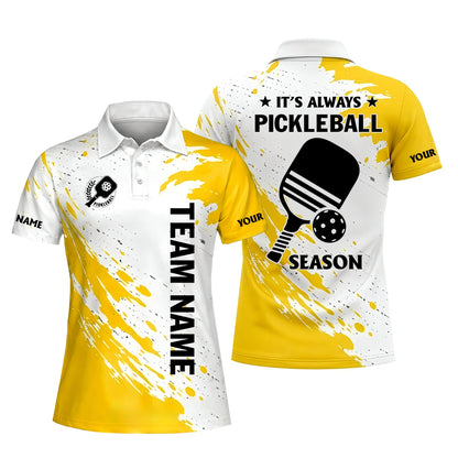 Custom Pickleball Polo Shirt Personalized Team Name