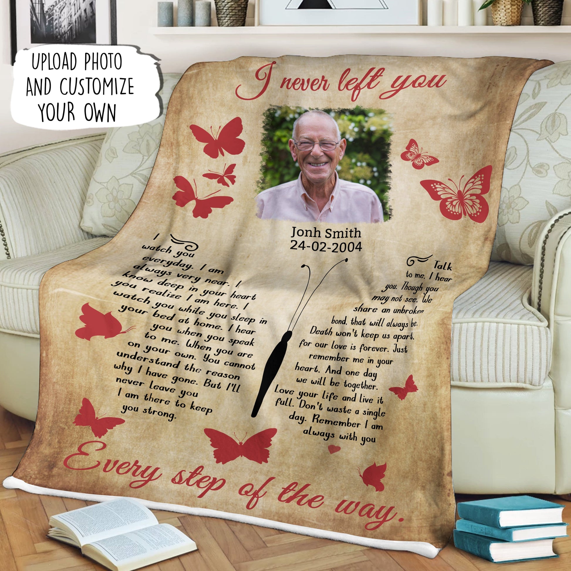 I Never Left You Custom Photo Blanket Memorial 2_a6358506-449c-4c82-a948-b1359bbeca21.jpg