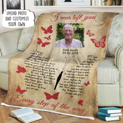 I Never Left You Custom Photo Blanket Memorial 2_a6358506-449c-4c82-a948-b1359bbeca21.jpg