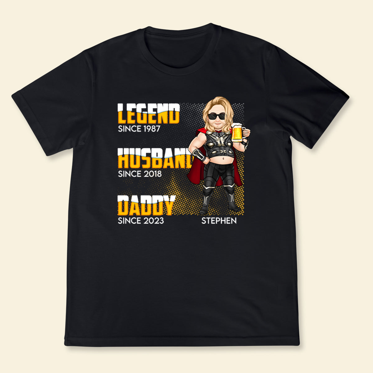 Legend Husband Daddy Dad Bod - Personalized Shirt - Father's Day, Birthday, Funny Gift For Dad 2_ac02f204-ef20-4610-8858-7cb1f0a5a5ff.jpg