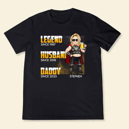 Legend Husband Daddy Dad Bod - Personalized Shirt - Father's Day, Birthday, Funny Gift For Dad 2_ac02f204-ef20-4610-8858-7cb1f0a5a5ff.jpg