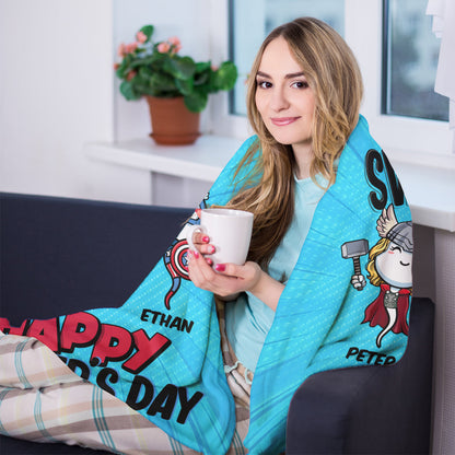 Multiverse Thanks For Not Swallowing - Personalized Blanket - Mother's Day, Funny, Birthday Gift For Mom, Wife 2_b12f3ce8-8ea4-4996-883b-375ba61120f7.jpg